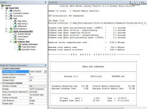 Solution Information Monitoring your Solves in ANSYS Mechanical2