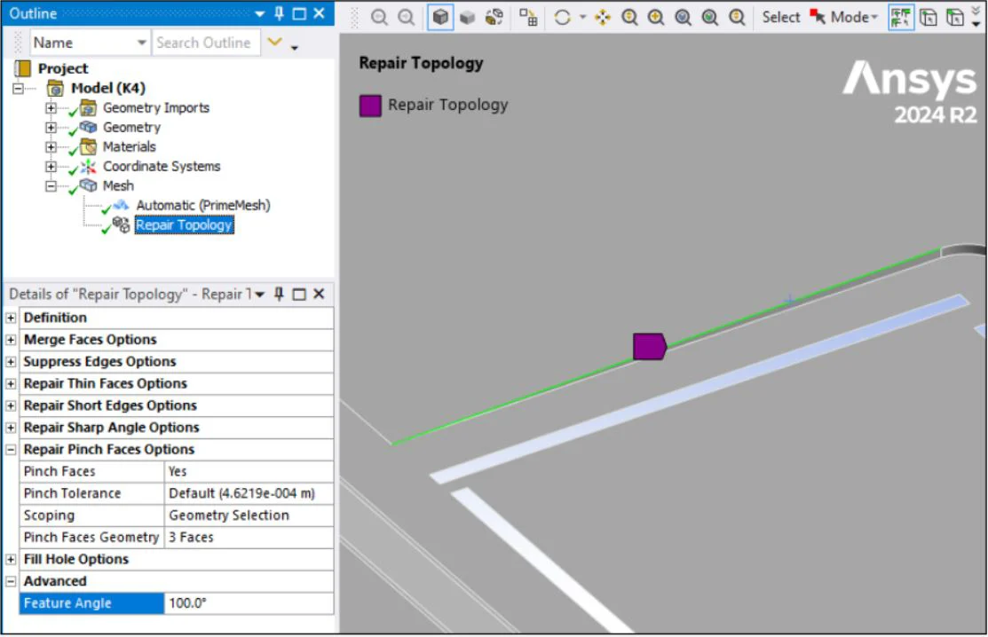 روش repair-topology