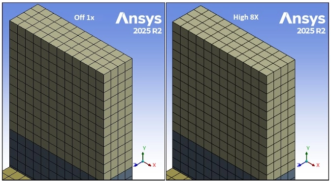 باز طراحی گزینه‌ی نمایشیAnti-Aliasing (MSAA) 