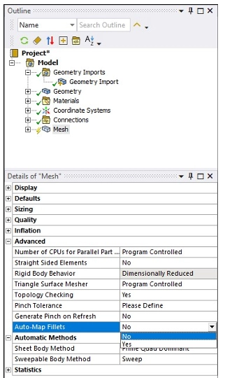 ویژگی جدید Auto-Map Filets 