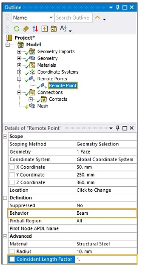ویژگی جدید Coincident Length Factor
