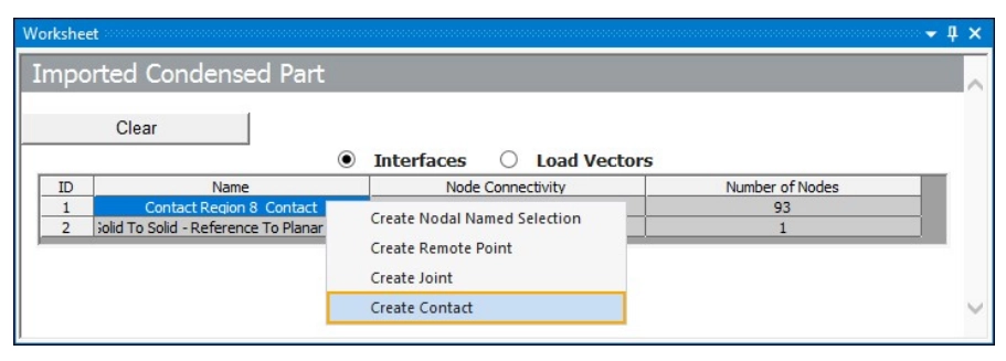 Imported Condensed Parts