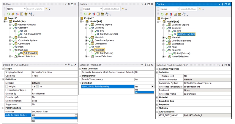 ویژگی جدید Auto Rename Bodies 