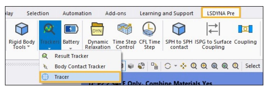 دسترسی به Tracers
